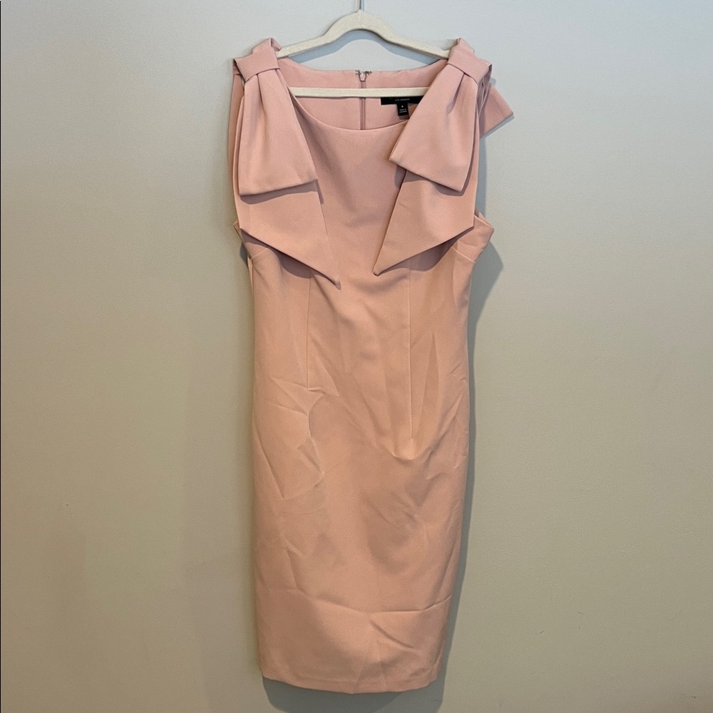 Laundry by Shelli Segal bow cocktail dress